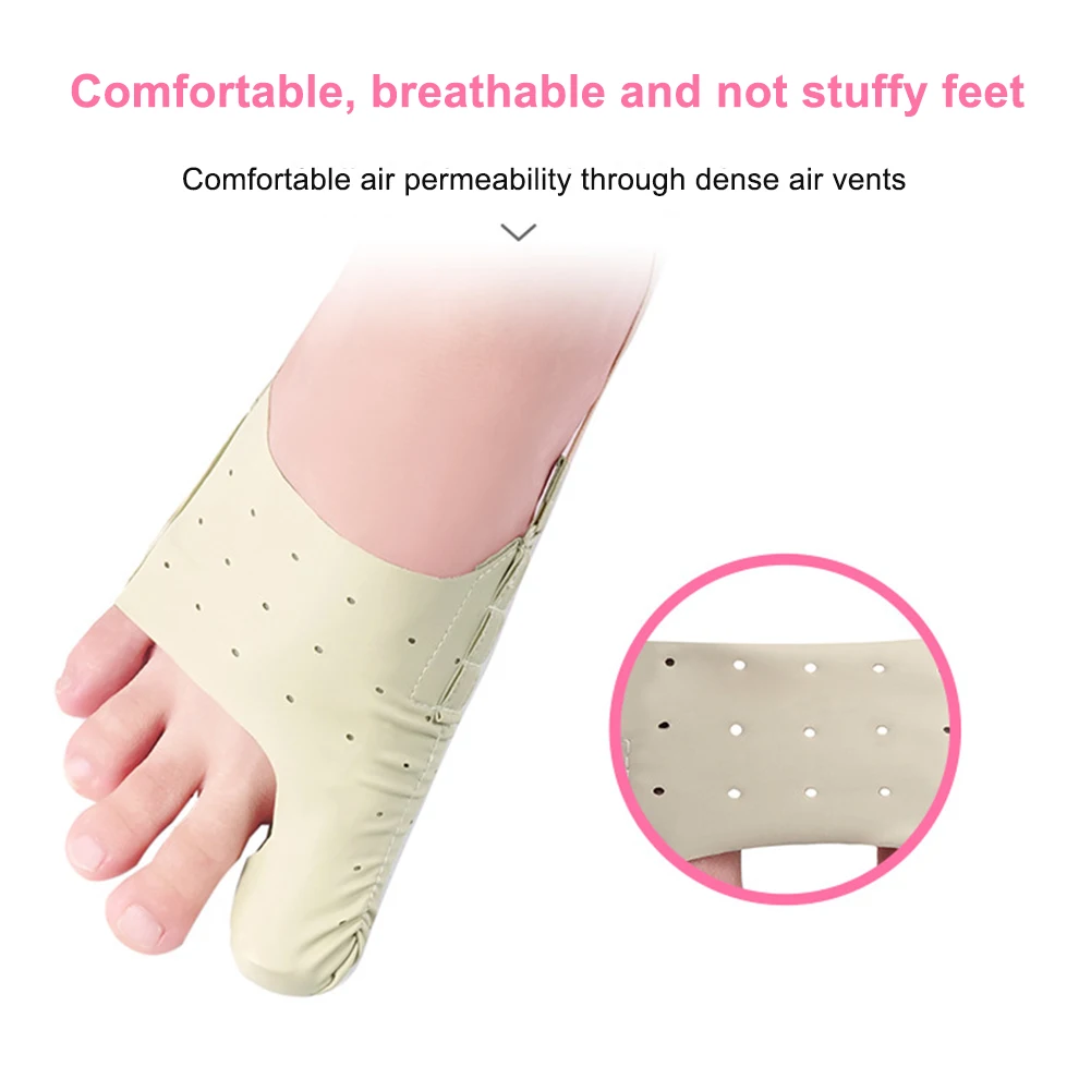 Adults Elastic Bunion Corrector Foot Separator Pain Relief Toe Care Straightener toe retractor from the bone on the big toe
