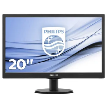 

LCD Monitors PHILIPS 203V5LSB26 (1062) peripherals computer game monitor FHD 19.5'' 16:9 1600х900 HD+ TN nonGLARE 200cd m2 Black