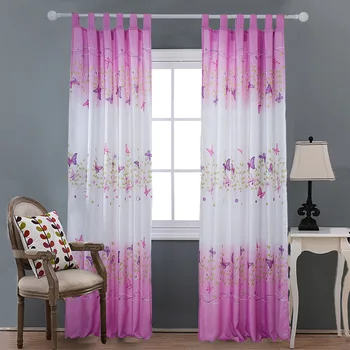 

Hanging Climbing Curtains Printed Butterfly Curtains Short Curtains Blackout Curtains Curtains for Bedroom, Livingroom