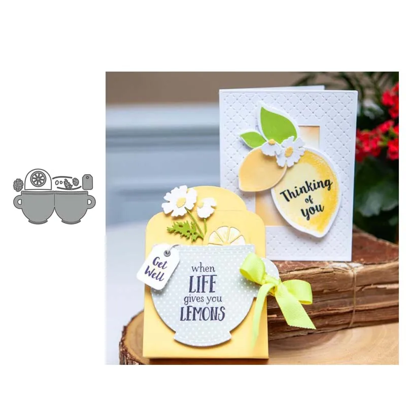 

JC Metal Cutting Dies Mug Cup Shape for Scrapbooking Craft 2020 New Die Cut Stencil Paper Knife Card Make Mould Sheet Decoration