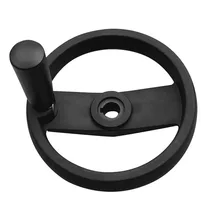 Маховик с вращающейся рукояткой с двойным спицевым нейлоновым маховиком для станка 100 мм/125 мм/160 мм/200 мм- M25