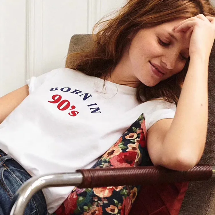 Vintage Kawaii Harajuku T Shirt Women Ullzang Cute 90S summer T-shirt Funny Cartoon Graphic Tshirt 90s Fashion Top Tees Female