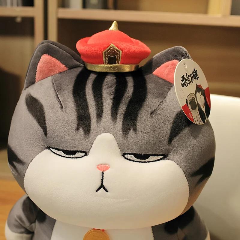 Snag this adorably grumpy Cute Cat Plush Toy Pillow and give yourself the perfect feline-inspired cuddle buddy! lolithecat.com