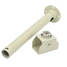 Кронштейн для наблюдения, вертикальная подъемная колонна, камера, смелый толстый алюминиевый сплав, длина 30 см, аксессуары для камеры, бежевый, прочный