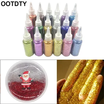 

30g Glitter Powder Sequins Clear/Fluffy Slime Toys for Children Charms Lizun Modeling Clay DIY Kit Accessories Nail Art
