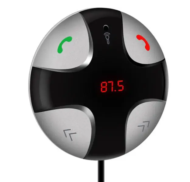 100 шт. Bluetooth Handsfree автомобильный комплект FM Магнитный передатчик MP3-плеер стикер USB FM29B без прибыли
