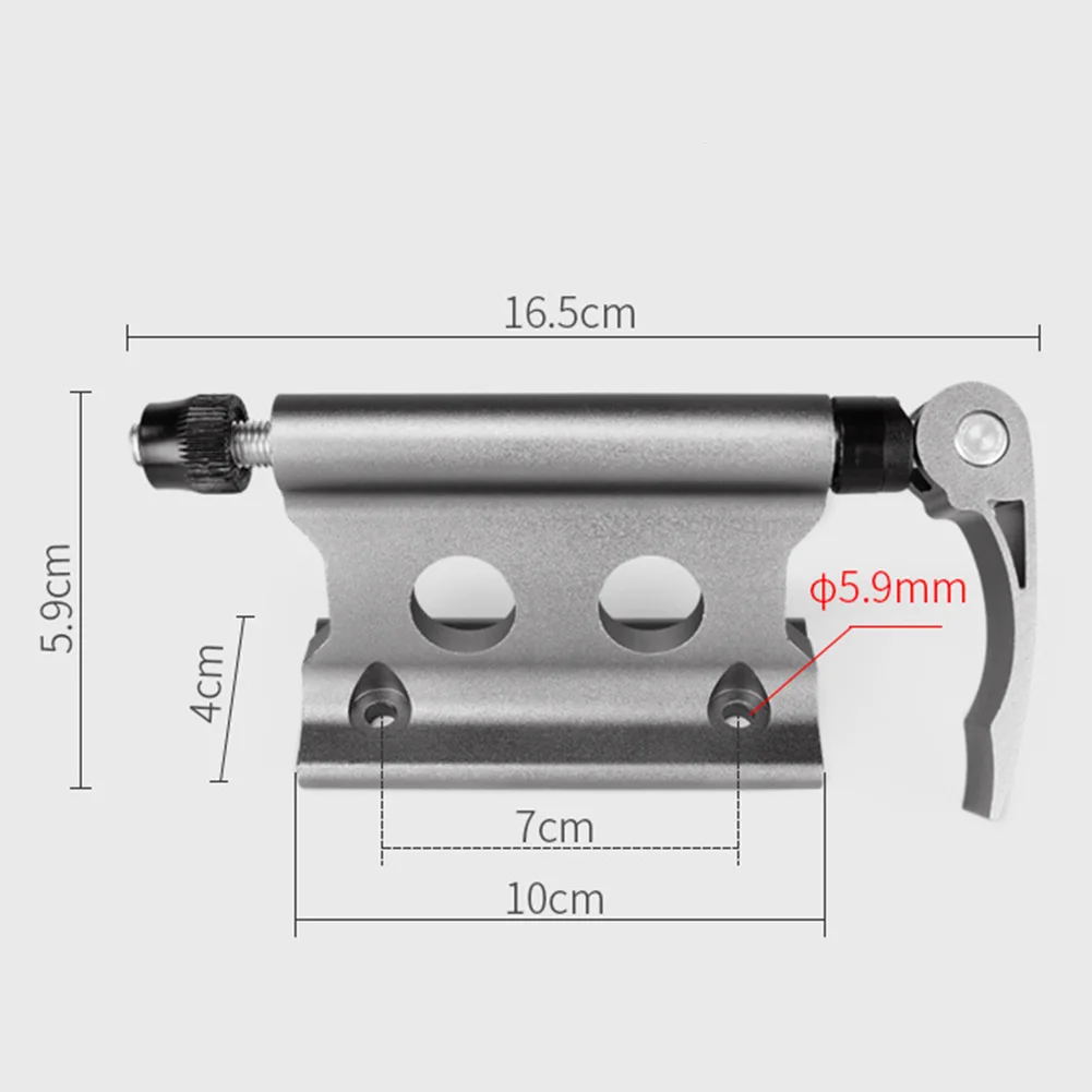 Для велосипеда мотоцикла машины Крытый носитель Quick Release алюминиевый сплав вилка