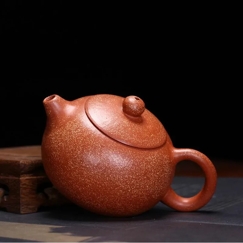 Китайский Исин фиолетовый песок Xi Shi чайный кунг-фу чайник ручной работы Dahongpao грязевой чайный набор 188 фильтр с шариковым отверстием 220 мл чайная церемония подарок