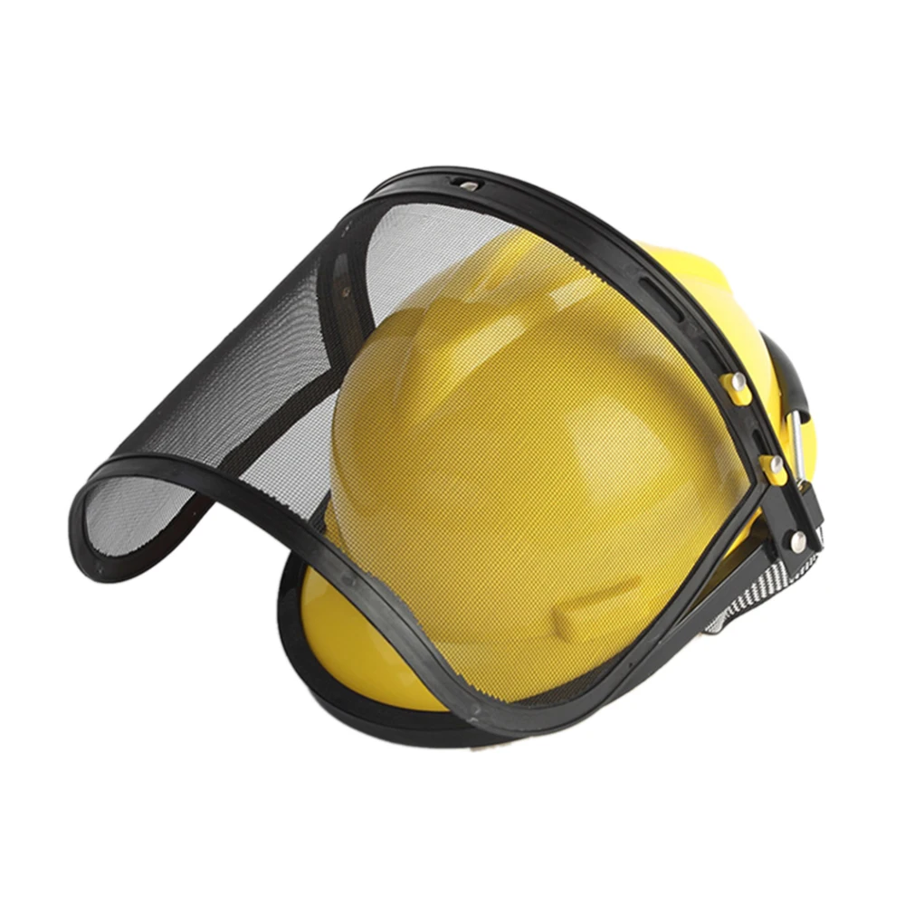 

Chainsaw Safe Helmet Lawnmower Trimmer Protective Hat Protection Face Mask High Quality