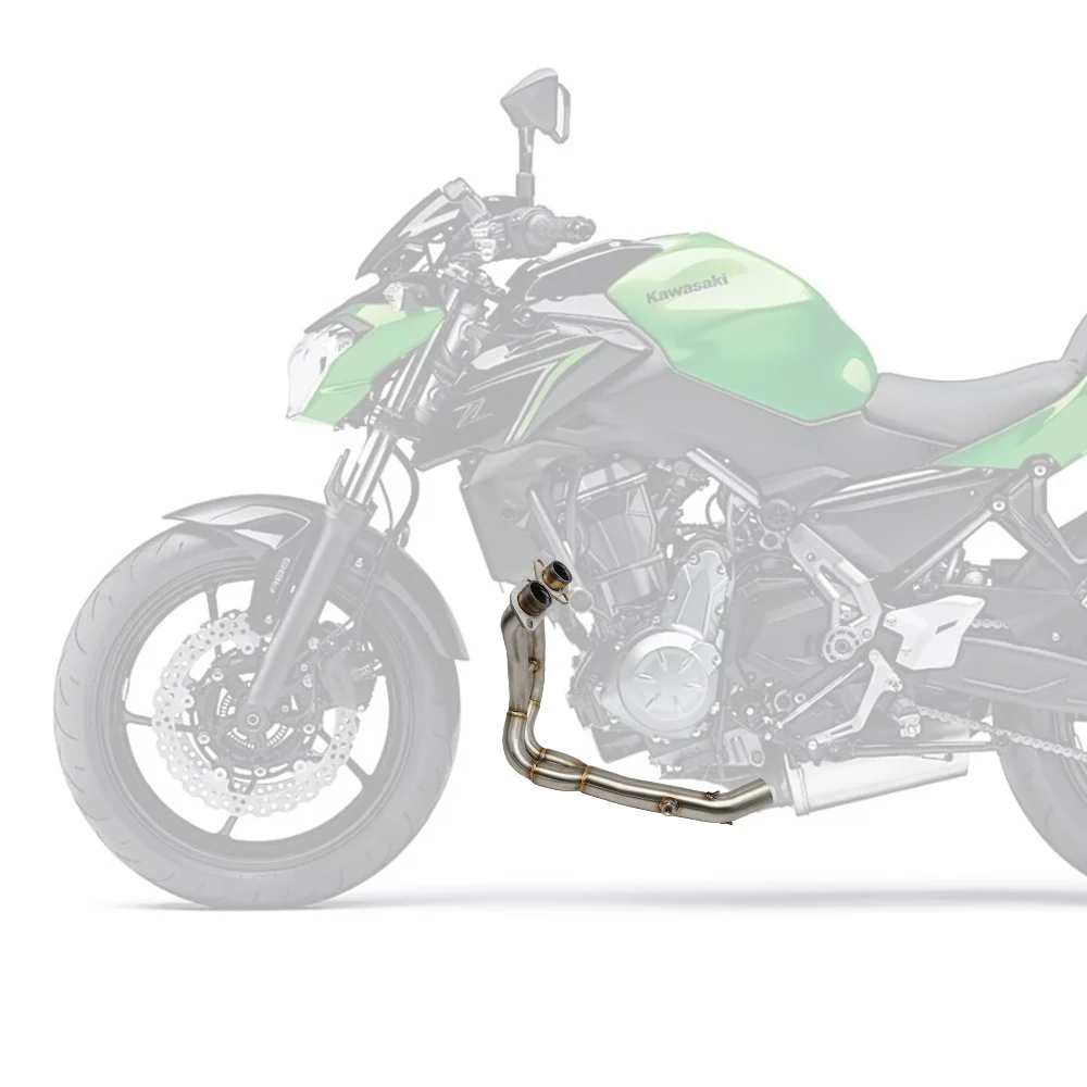 ZSDTRP NINJIA650/Z650 мотоцикл выхлопной глушитель выхлопной трубы средней трубы Escape без шнуровки для Kawasaki NINJIA650/Z650