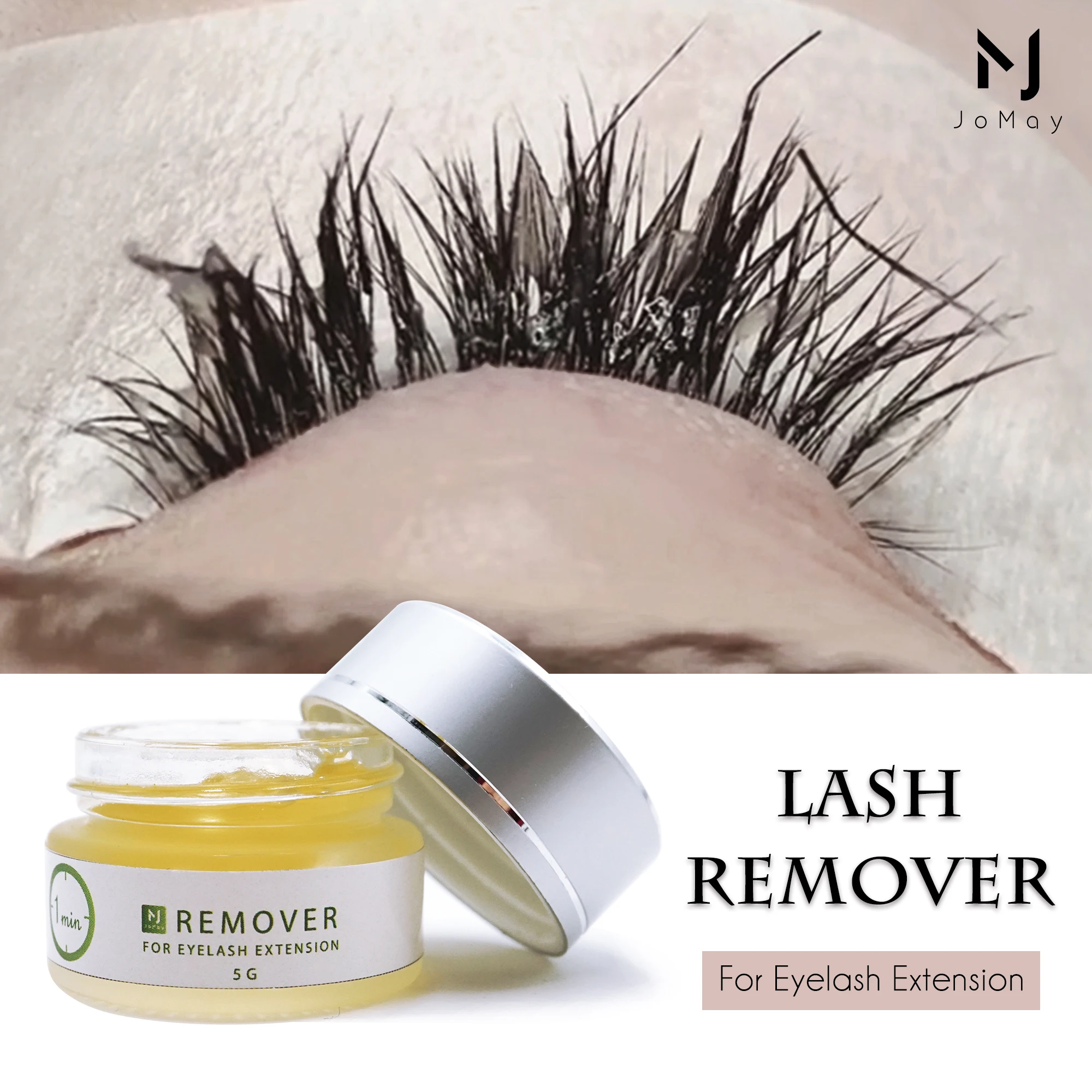 

Eyelash Extension Glue Remover Quick Unloading Adhesive Professional Gentle Safe False Eye lashes Makeup Removers Tools