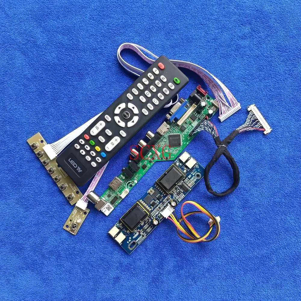

Совместимый с LTM170E4/LTM170E5/LTM170E6/LTM170E8 комплект 1280*1024 4CCFL USB VGA AV HDMI контроллер с картой сигнала аналоговый 30-контактный LVDS