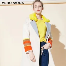 Vero Moda цвет шить меховой воротник зимнее пальто хлопок одежда женщины куртка женская | 318409504