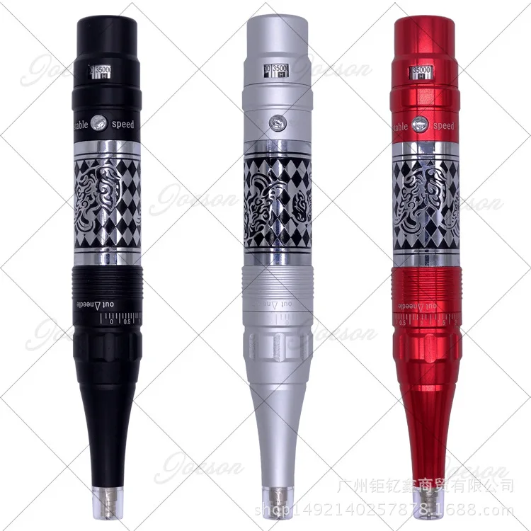 Munsu One-piece Machine Tattoo Eye And Lip Built-in Battery Charging Dual Purpose Dye Eyebrow Eyeliner Tattoo Machine Elephant