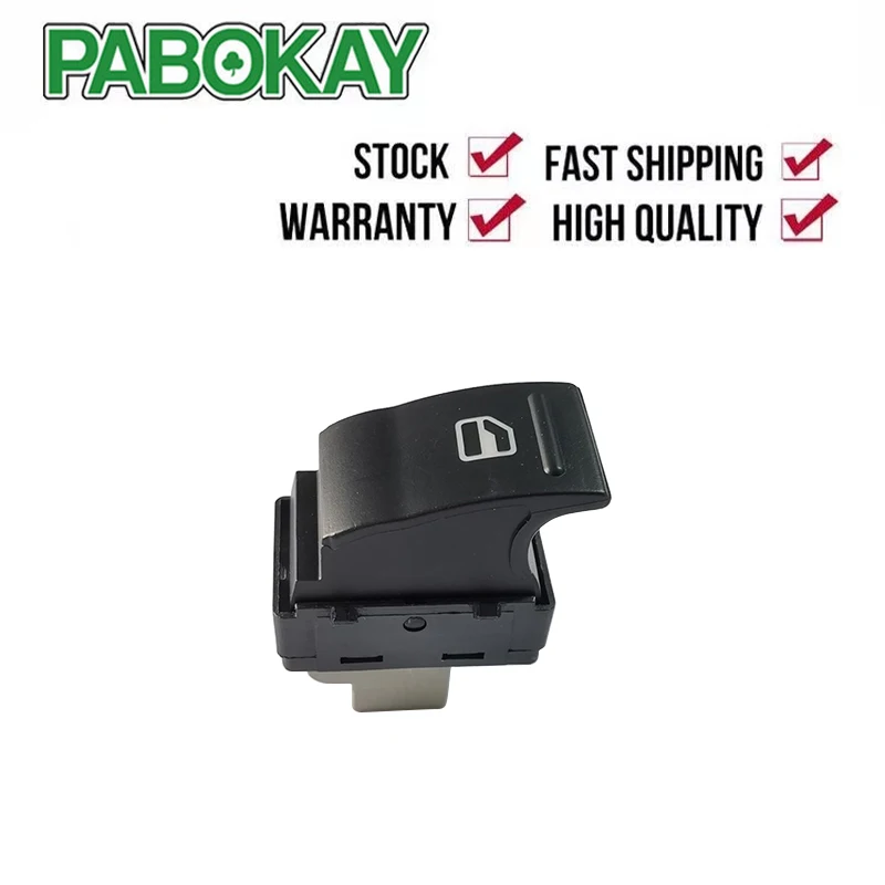 Fits VW Transporter T5 T6 Electric Window Switch Driver Side 7E0 959