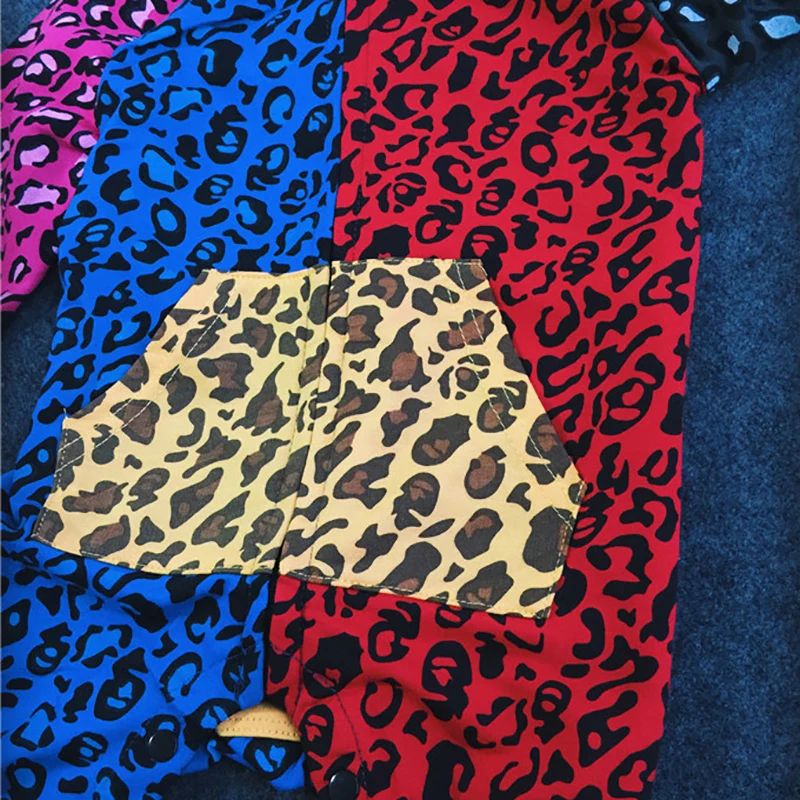 С леопардовым принтом, одежда для малышей, для маленьких мальчиков, комбинезон с длинными рукавами с персонажами из мультфильмов для новорожденных и малышей Комбинезоны Весна костюм
