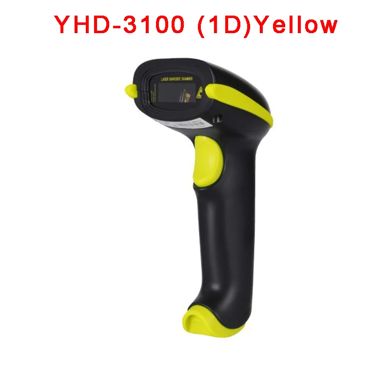 YHD-3100 (1D)Yellow Беспроводной Bluetooth 1D 2D сканер штрих-кода PDF417 матрица данных qr-экран код ридер Поддержка Windows Android IOS Прямая поставка - Цвет: YHD-3100 (1D)Yellow