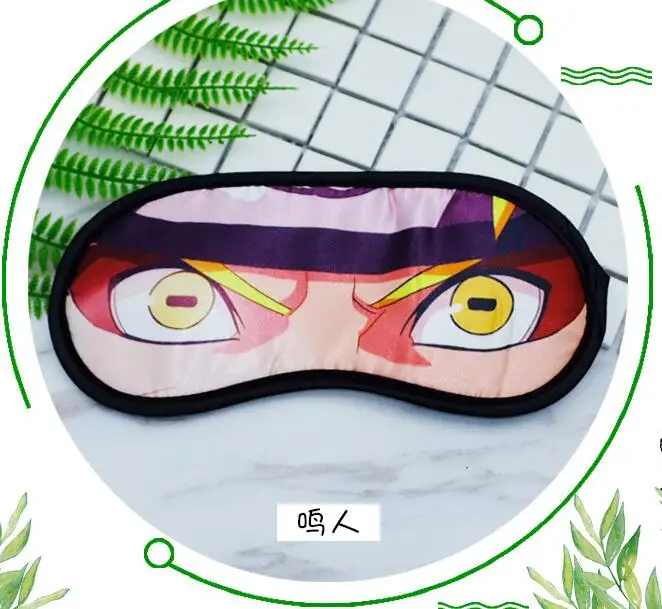 Аниме Touken Ranbu онлайн маска на глаза для косплея Наруто Себастиан микаелис Пикачу риваиль Леви Рем Мадара модные Мультяшные маски для глаз - Цвет: 2