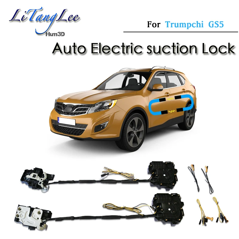 

For Trumpchi GS5 Car Soft Close Door Latch Pass Lock Actuator Electric Absorption Suction Silence Closer