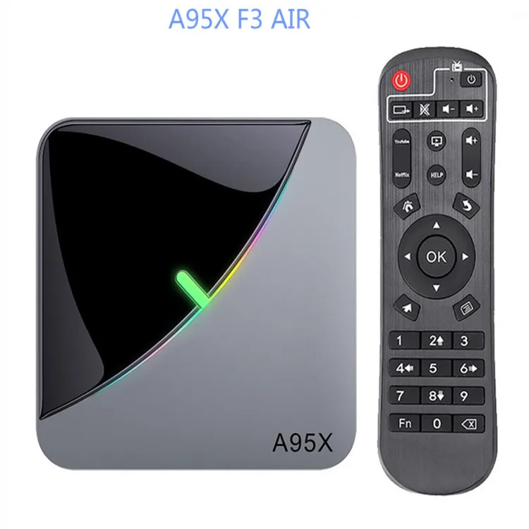 

Amlogic S905X3 4K Google A95X F3 Air 8K Android 10.0 TV BOX Voice Assistant Rgblight TV Box Wifi 4GB 16GB 32GB 64GB HDMI 2.0