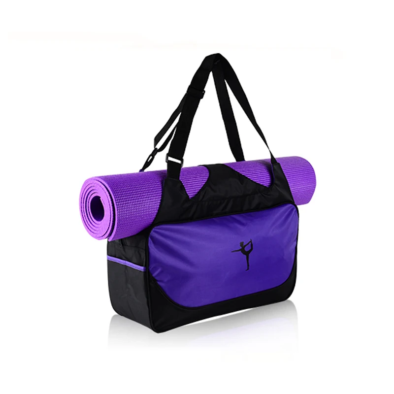 Oxford Cloth Waterproof Yoga Bag for Fitness Training Gym Sport Pilates Yoga Mat Shoulder Carriers Backpack Men and Women