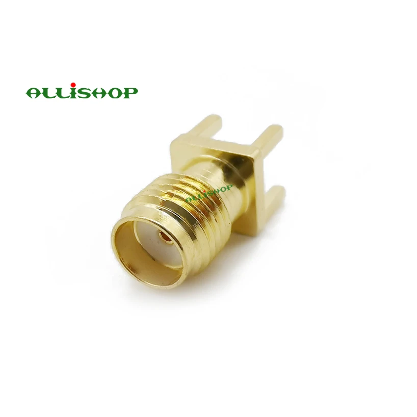 10 шт. коаксиальный адаптер с золотым покрытием|Соединители| |