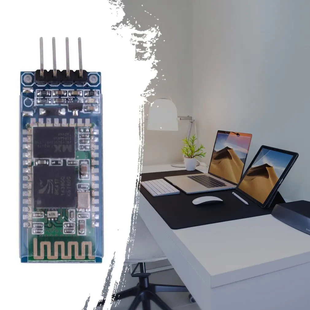 1 шт. HC06 HC-06 Беспроводной Серийный 4 Pin Bluetooth радиочастотный приемопередатчик модуль RS232 ttl для модуль Arduino Bluetooth