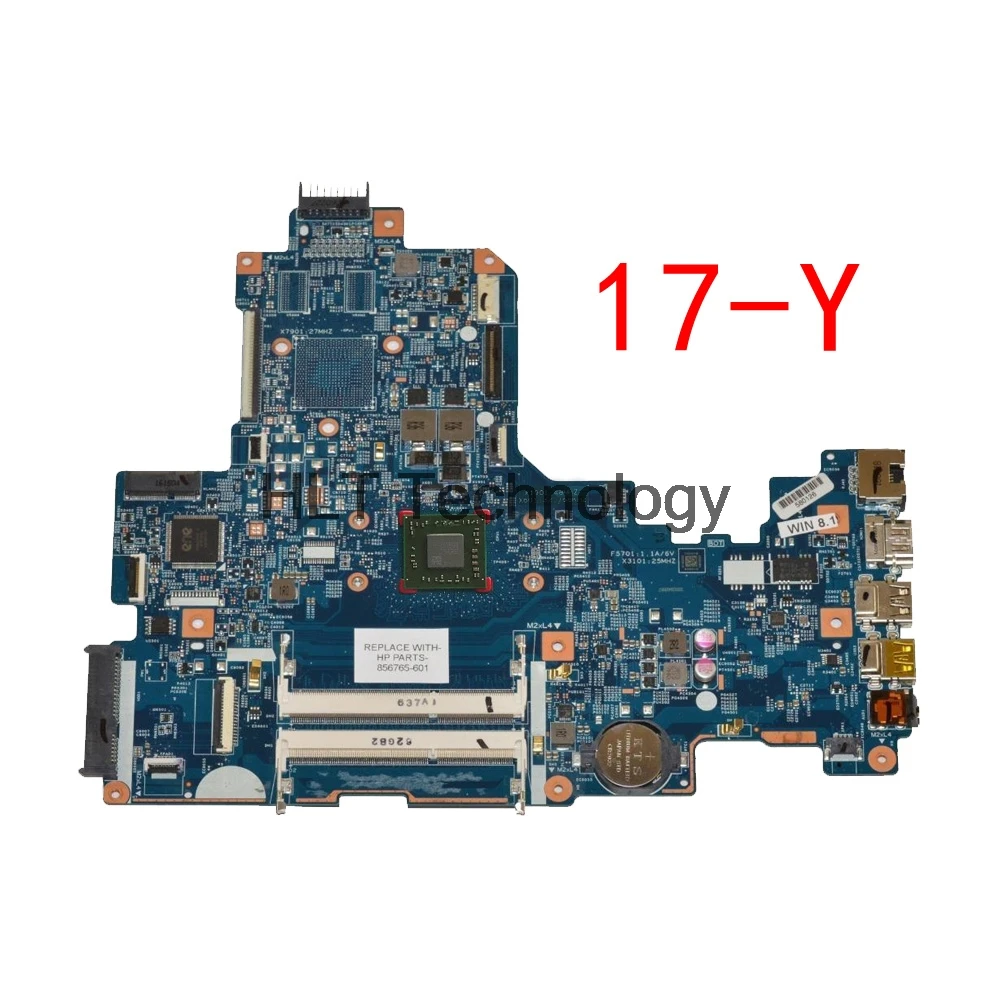 Материнская плата для ноутбука HP Тетрадь 17-Y 17Z-Y 17-Y088CL 856765-001 856765-601 448.08G03.0011 15286-1 A8-7410
