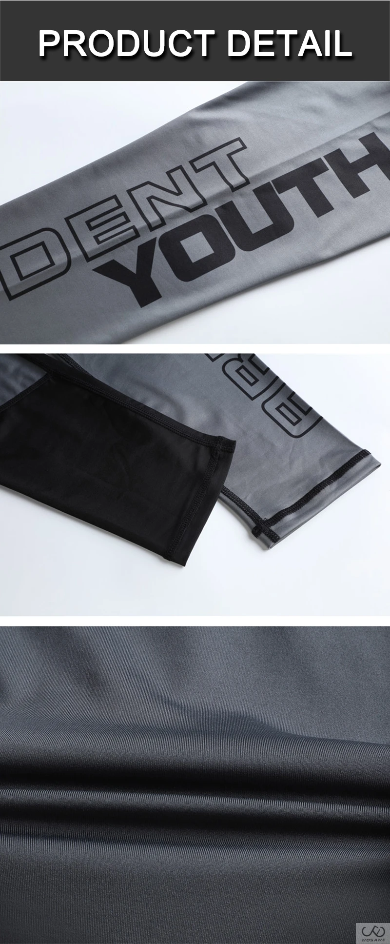 WOSAWE Running Compression Pants Tights Men Sports Leggings Fitness Sportswear Long Trousers Gym Training Pants Skinny Leggins