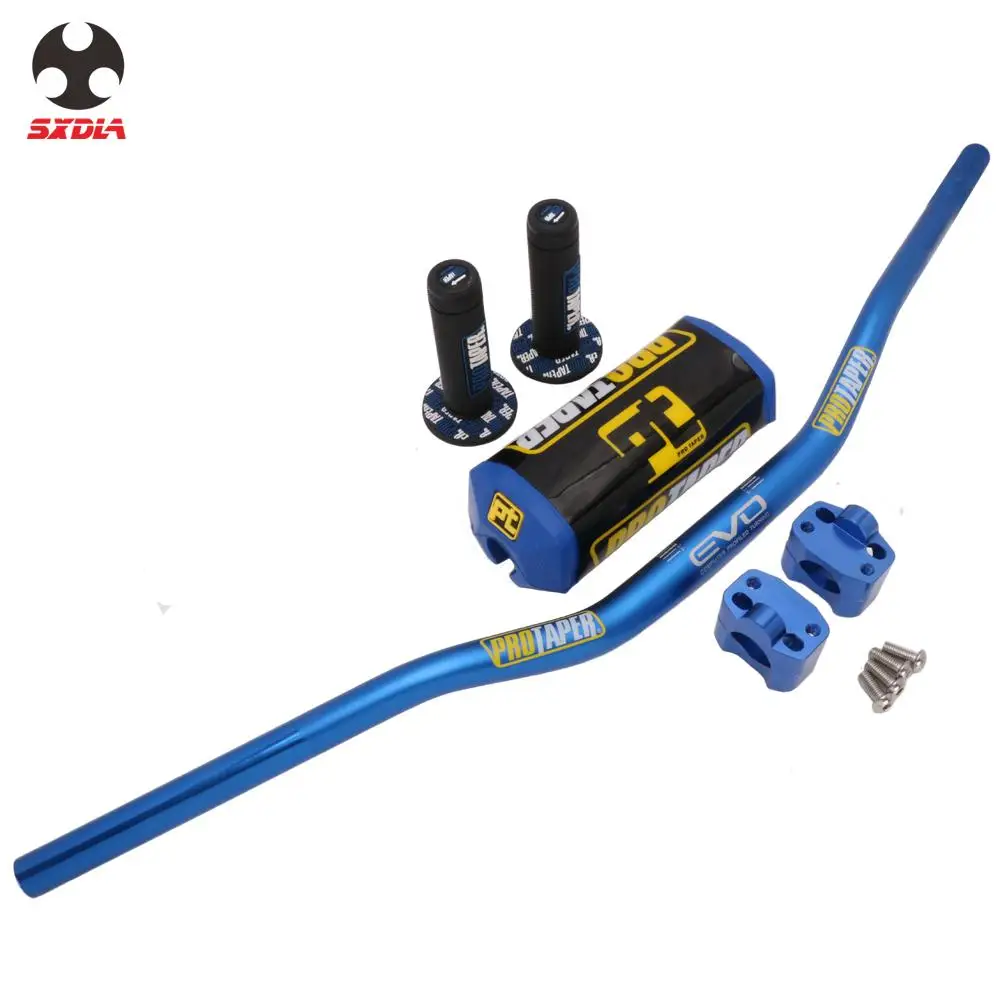 CNC 28mm1 1/" руль мотоцикла ручной Бар Pad Грипсы зажим для Protaper PRO Yamaha WR250F WR450F YZ250F YZ250FX YZ450F YZ450FX