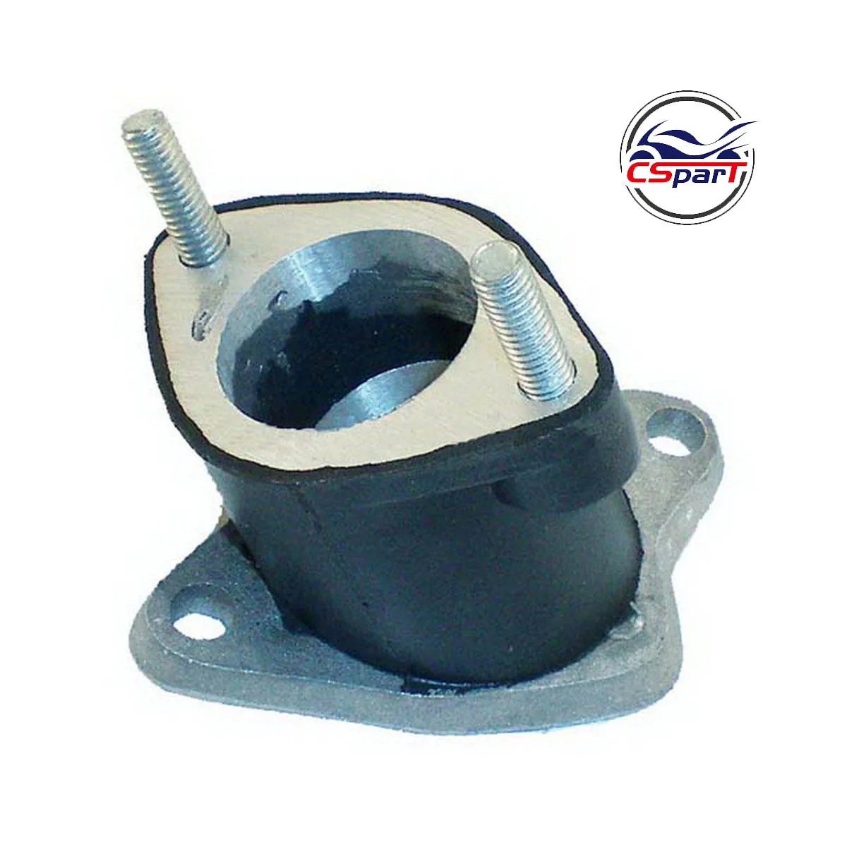 27MM ANGLED INTAKE MANIFOLD CHINESE 200CC 250CC ROKETA SUNL BMS JETMOTO JCL ATV