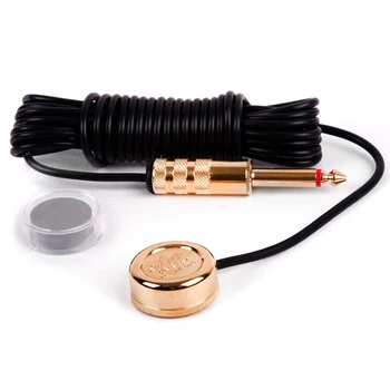 

16050501 oyster 10/84go pickup external, plug, gold-plated, Schaller
