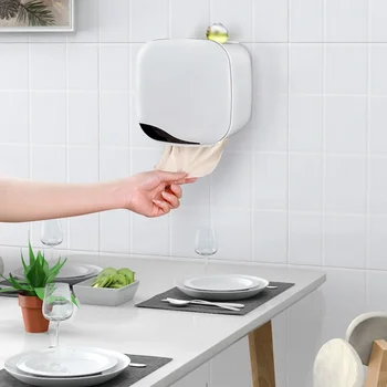 

Hand Paper Box Toilet Toilet Tissue Box Free Punch Roll Paper Tube Toilet Paper Box Waterproof Toilet Paper Storage