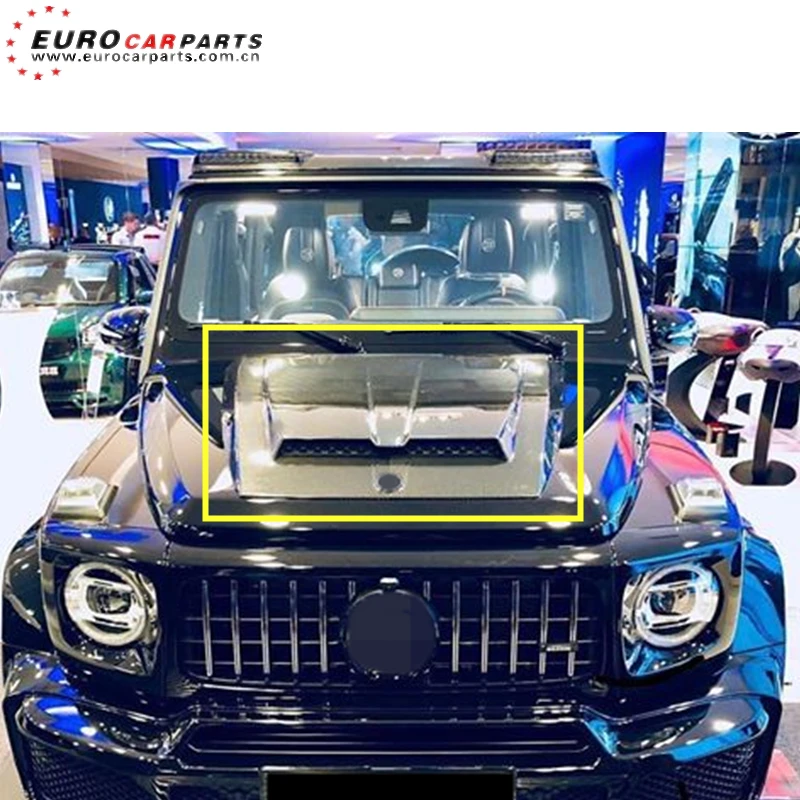 W464 ковш капюшон подходит для G class 2018 2019Y сухое углеродное волокно капюшона нового