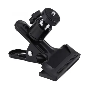 

High Quality Camera Clip Photography Metal Clip Clamp Holder Mount with Standard Ball Head 1/4 Screw