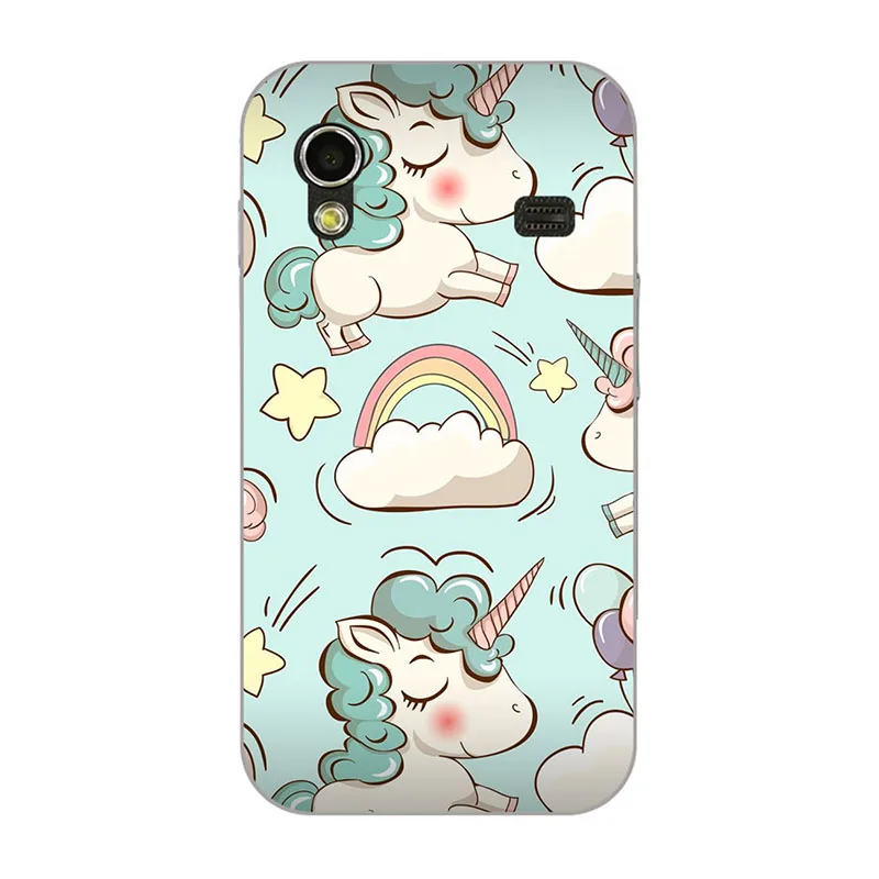 M112 Модные, мягкие, силиконовые чехлы для samsung Galaxy Ace S5830i GT S5830 GT-S5830i чехол с принтом задняя крышка мультяшная Роза узорная оболочка - Цвет: M112