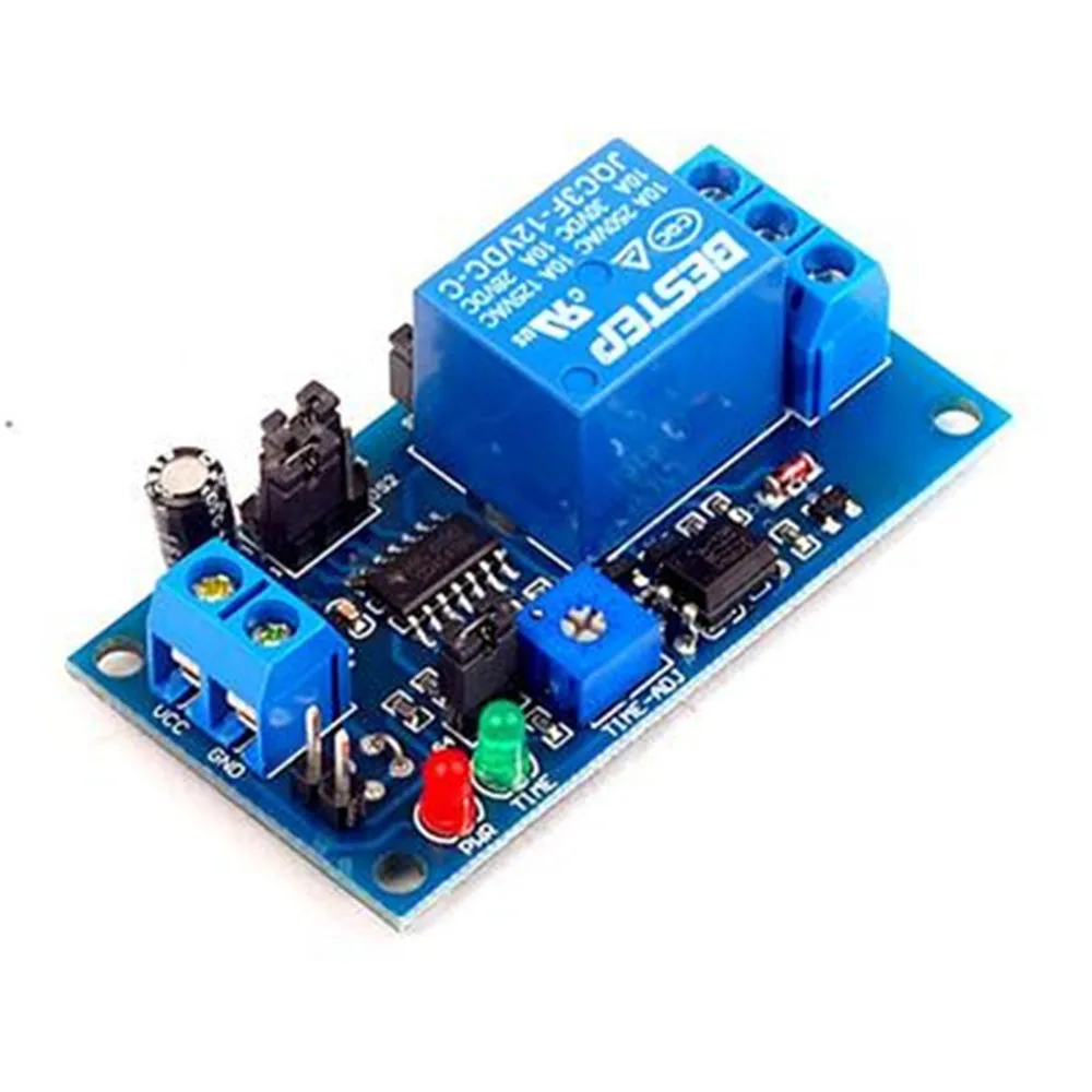 Реле включения/задержки выключения 12 В постоянного тока, модуль переключателя с