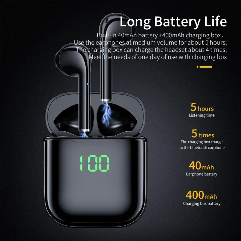 Essager K60 TWS Wireless Earphone Bluetooth Headphone True Wireless Earbuds In Ear Headset For Xiaomi Phone Handsfree Ea