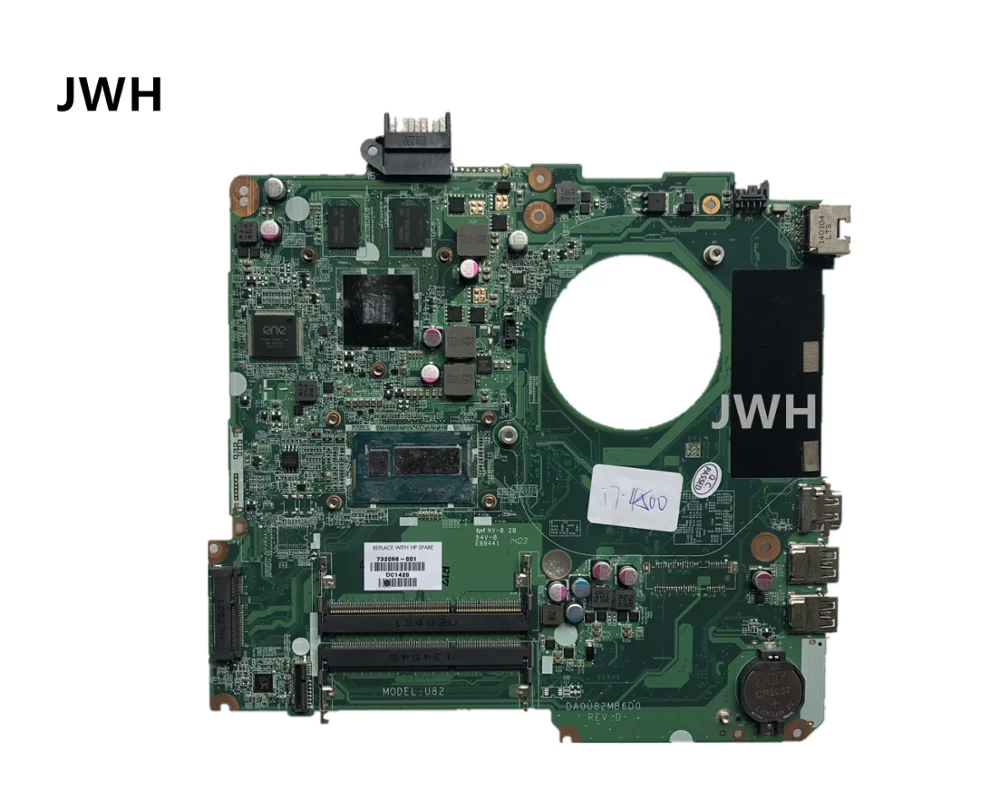 Для hp Pavilion 15-n материнская плата I7-4500 732096-001 732096-501 732096-601 DA0U82MB6D0 тестирование работы