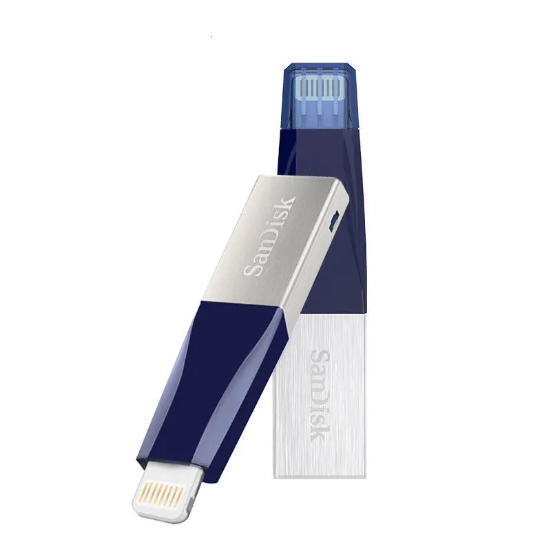 SanDisk USB Flash Drive iXPand OTG Lightning Connector U Disk USB 3.0 Stick 32GB 64GB 128GB Pen Dri