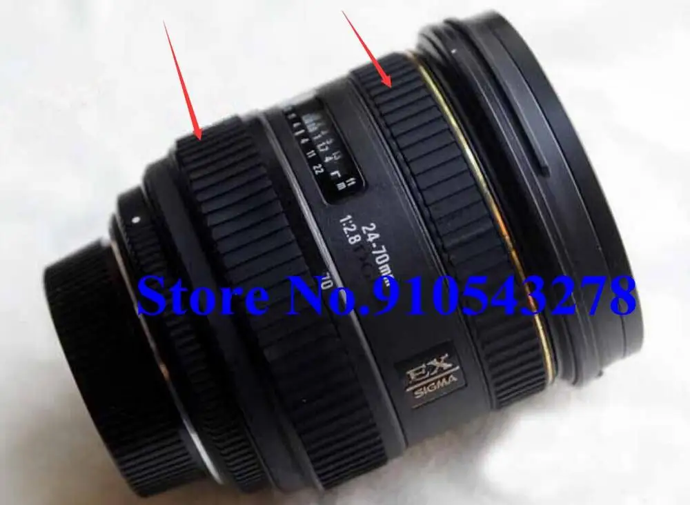 Новинка набор Zoom + резина для камеры Sigma 24-70/2.8 EX DG HSM III gen3 Запасная часть |