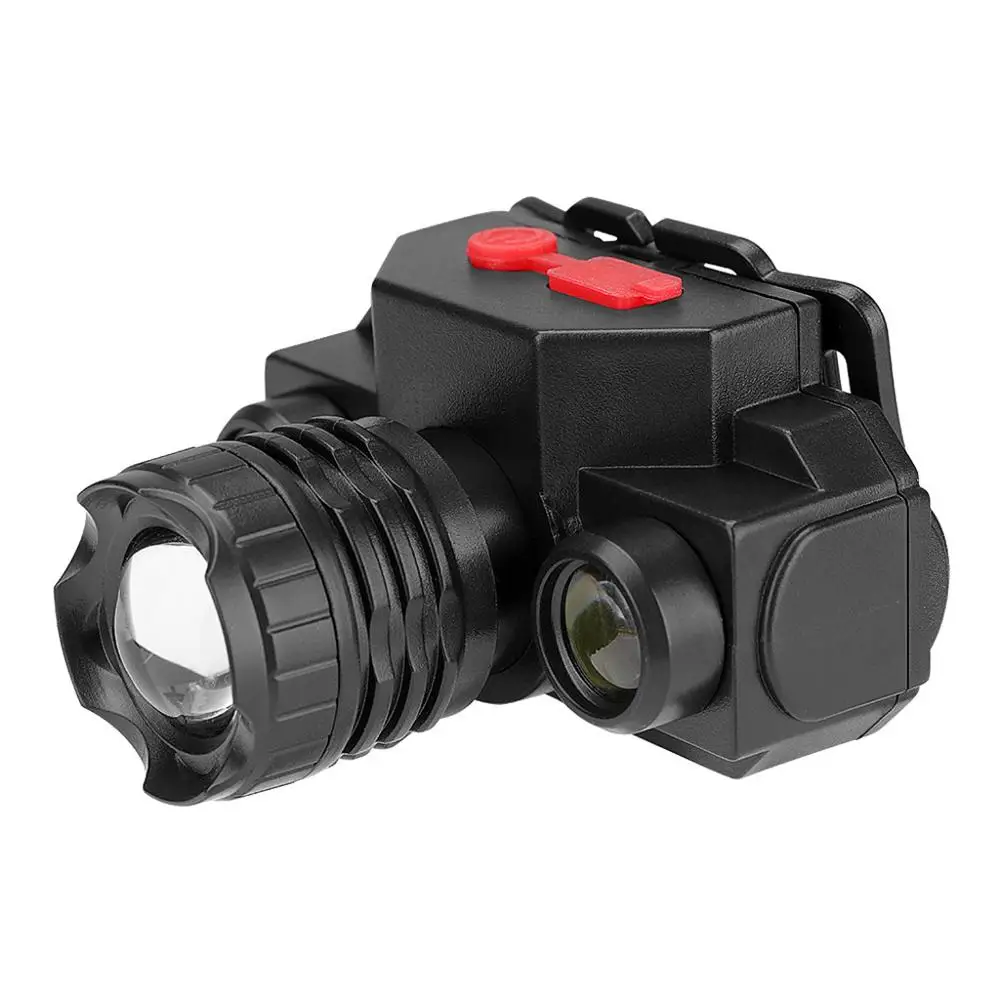 USB Rechargeable COB LED Headlamp Headlight 90 degree Rotatary Head Lamp Torch Flashlight Waterproof Hunting and Hiking hot sale