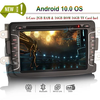 

7" ANDROID 10.0 CARPLAY NAVIGATION CAR GPS PLAYER WiFi 4G DVD DSP for Renault Dacia Duster Sandero Lada Xray Captur Dokker Lodgy