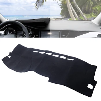 

CITALL Non-slip Black Center Console Dashboard Cover Dashmat Dash Mat Pad Carpet Sun Shield fit for Toyota Corolla 2007-2013