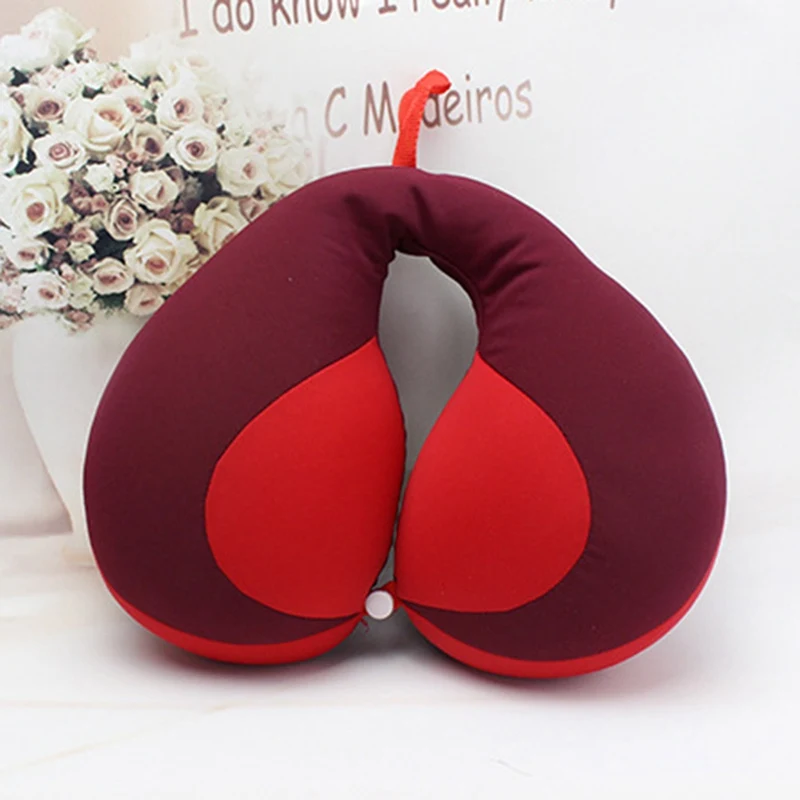1PC U Shaped Pillow kids Travel Neck Pillow For Car Headrest Air Cushion Child Car Seat Head Support Infant Baby-in Neck Pillow