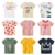Хлопчатобумажная Детская футболка Для мальчиков a Boy T Shirt Girls Tops Cartoon Baby Clothes Tee Short Sleeve Child's Shirts New 2021