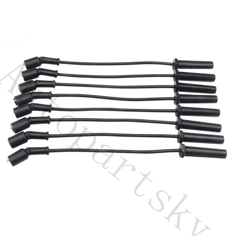 8 шт. Провод Свечи зажигания подходит для Cadillac Для Chevrolet Cadillac для Chevrolet для GMC Hummer 12192133, 2X1788, XS10389, 12192192