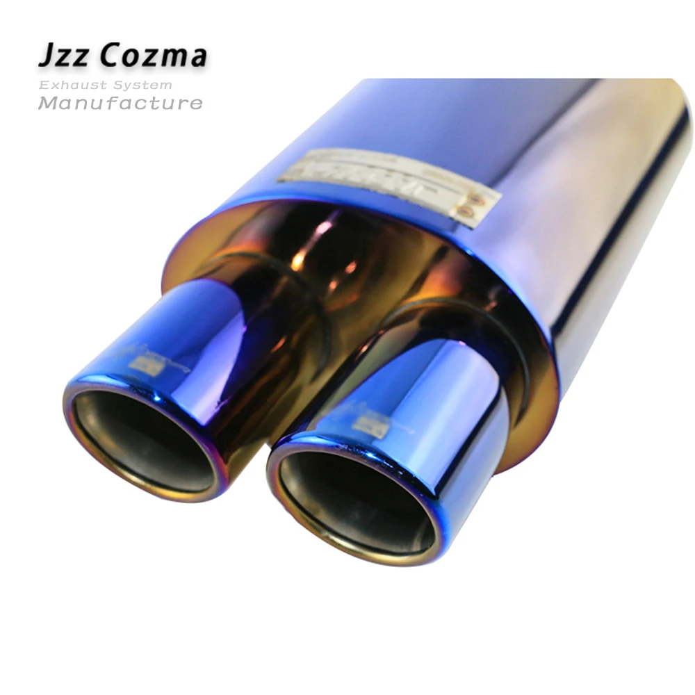 Универсальный автомобильный глушитель JZZ 2 5 дюйма с двойными