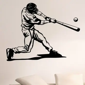 

Baseball Sticker Car Decal Sports Posters Home Decoration Vinyl Wall Decals Decor Mural Baseball Wall Decal