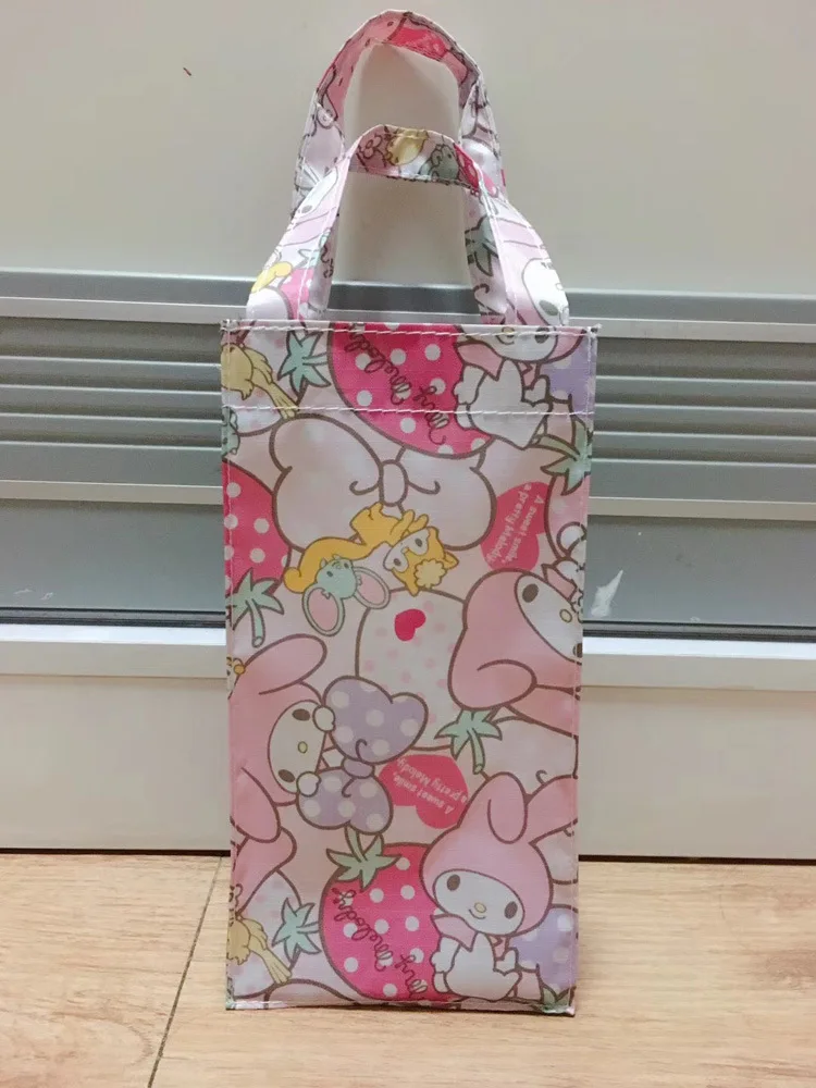 Sumikko gurashi Единорог Модные Портативные холщовые сумки для обедов мультфильм бутылки воды чашка Сумка Tote теплый хранения для женщин девочек